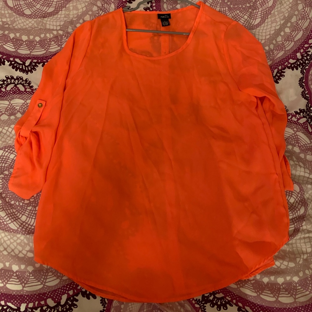 Orange tunic